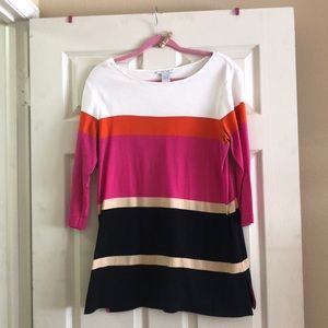 Joan Vas Color Block Tunic